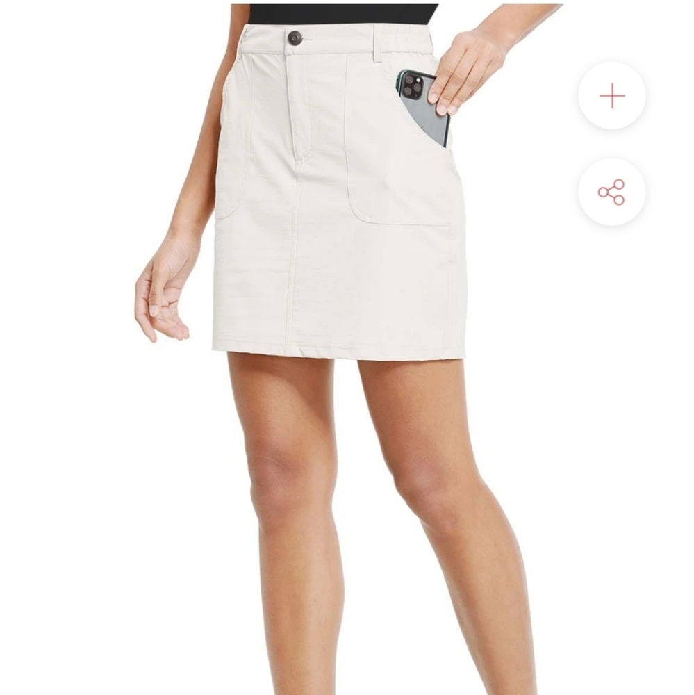 Beleaf active golf skort sz small upf50,camping, hiking